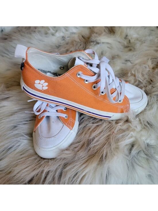 Kicks Shoes - Official Clemson Tigers Low Top Shoes